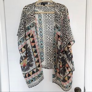 Flowy kimono/ beach cover up